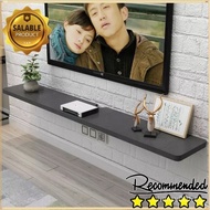 []Tv Cabinet Console Tv Cabinet Wall Mount Side Table Tv Cabinet Woode Rack Shelf Living Room TV Set-top Box Wall Hanging Decorative Wall Partition