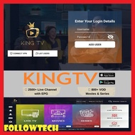 KingTv Channel King TV Movies King Tv Series king tv Live JomTV Syok tv kingtv Lifetime Syok tv SK Asia kingtv iptv king