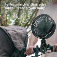 6000 mAh Stroller Mini Fan, Chargeable, Handheld/Octopus/Folding/Desktop Stand