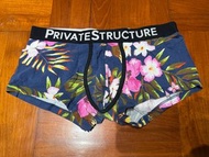 Private Structure 花花印花平角內褲
