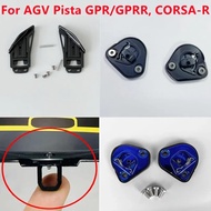 Helmet Visor Base Mechanism Visera Lock for AGV PISTA GPR, PISTA GPRR, CORSA R Viseira Capacete De M