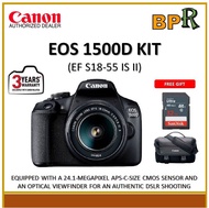 Canon EOS 1500D (EF S18-55 IS II) KIT DSLR CAMERA -Original Canon Malaysia Warranty ( 3 Years )