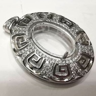 925 Silver Pendant Casing.925 Silver Pendant frame.