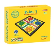 Schess Ludo Games Chinese Checkers 2 in1 Board Game