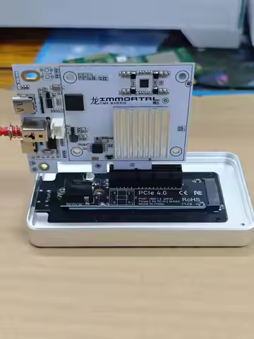 Thunderbolt 4 to PCIe 4.0 Expansion Dock with DMA Support - Compatible with eGPU, NVMe, Network Card