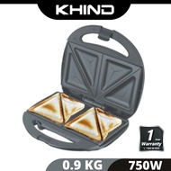 KHIND Sandwich Maker ST750 Non-Stick Coating Sandwich Toaster / Maker Pembakar Roti
