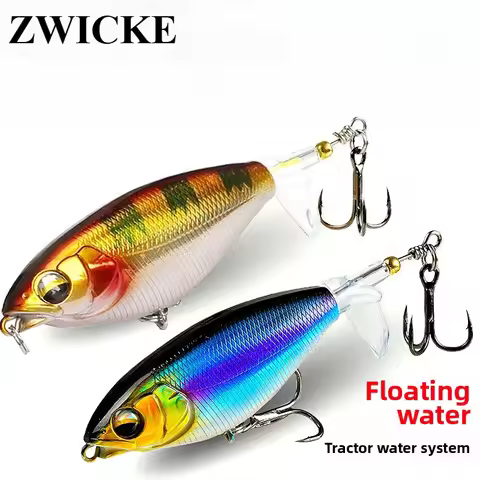 1pcs Pufferfish Surface 6g/10gTractor Spinning Hard Bait Floating Pencil Noise Fishing Lure Fake Bai