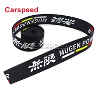 Mugen Car Seat Belt Webbing Safety Seat Belt Car Modified Seat Safety Belts Width 4.8CM Length 3.5M 