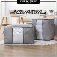 Furniture Farm : Sedum 65L/105L OXFORD STORAGE BOX /Foldable Storage Bag/Clothes Storage Box