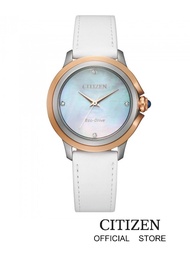 CITIZEN นาฬิกาข้อมือผู้หญิง Eco-Drive EM0796-08Y Lady Watch ( พลังงานแสง )