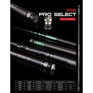 Joran Tegek Ryobi Pro Select 360 s/d 630 Carbon Kuat dan Ringan