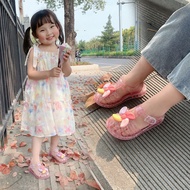 Children Soft-Soled Roman Shoes Crystal Jelly Shoes Children Beach Shoes