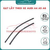 Gạt mưa xe/Gạt lẫy theo xe AUDI A4 A5 A6 gạt mềm không xương chính hãng ( Giá 1 đôi )-Mẫu gạt lẫy
