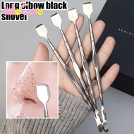 1-5pcs Stainless Steel Blackhead Remover Shovel - Skin Care Tool - Pimple Comedone Extractor - Long 