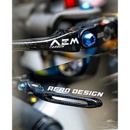 AEM CARBON FIBRE CLUTCH & BRAKE LEVER FOR BREMBO RCS14 RCS15 RCS16 RCS17 RCS19 AERO DYNAMIC DESIGN P