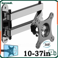 SERENDI Computer Bracket, Wall Mount Rotatable LCD Monitor Bracket, Universal Sturdy 10-37in Extenda