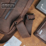 Reven Leather - Waistbag Pria Kulit Asli Tas Selempang Reven Ammar