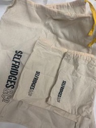 Selfridges/ aesop dust bag /gift bag/ lux