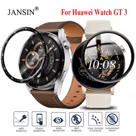 Screen Protector Film for Huawei Watch GT 3 42mm 46mm Screen Protector Soft Cover Film for Huawei Wa