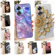 Oppo CPH2631 Casing Oppo A60 Cover Fashion Cartoon Cute Funny Painted Silicone Phone Case Oppo A 60
