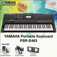 Yamaha Keyboard PSR-E463 61 Keys Portable Keyboard (PSRE463/psre463/psr-e463/e463)