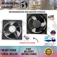 REFRIGERATOR FAN MOTOR HITACHI DC 12V/DC 15V WITH 3 WIRE