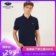 Men's 2021 New Style✐◈Desha summer new short-sleeved T-shirt men s fashion cotton business Casual shirt POLO LY03188