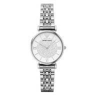 Emporio Armani Watch Women's All Sky Star Series Steel Band Quartz Fashion Diamond Inlaid Women's Watch Gifts To Girlfriend AR1925