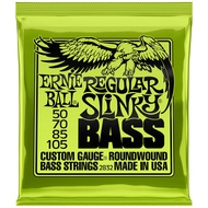 ERNIE BALL® 2832 สายกีตาร์เบส 4 สาย ของแท้ 100% รุ่น Regular Slinky (.050 - .105) ** Made in USA **