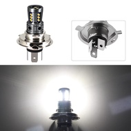 1PC Motorcycle LED Headlight Bulb H4 High/Low Beam S2 BA20D P15D H6 12V White Fog Light DRL Compatib