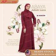 Abaya Lace Jubah Muslimah Dress Muslimah Kosong Murahmurah Jubah  Dress Jubah Baru Sedondon Ibu Anak