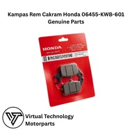 Disc Brake Pads HONDA 06455-KWB-601 Genuine parts
