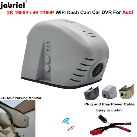 Plug and Play 4K 2160P Car DVR For Audi a3 a4 a5 a6 a7 q2 q3 q5 q7 s3 s4 s5 s6 s7 rs3 rs4 rs5 rs7 tt