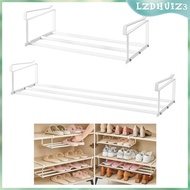 [lzdhuiz3] under Shelf Rack Storage Shelf for for Kitchen Cabinet Cupboard