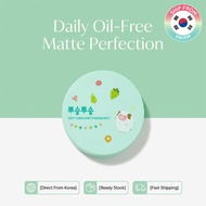 [Mefactory] Pousoung Pousoung Powder Pact (Mint) 9g | Oil Control & Sebum Cut | Redness Correction w