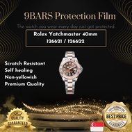 9BARS Protection Film for Rolex Yacht Master 40mm (126621 / 126622) full coverage