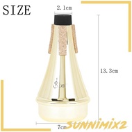 [Sunnimix2] Wah Mute Traditional Wah Mute for Trumpet for Students Beginners Replacement gold