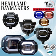 KLX CRF WR WR155 HEADLAMP SUPERMOTO SUPER MOTO TRAIL MOTORCROSS REFLECTORDAY MAKER