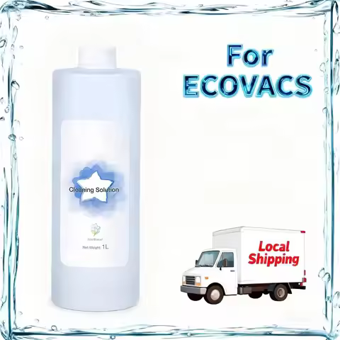 Floor Cleaning Solution 1L, Compatible with ECOVACS Deebot T30 OMNI/T30s PRO/T20 OMNI/T10/X2 OMNI/X2