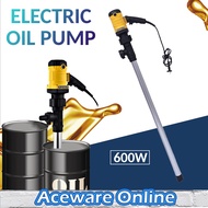 Portable Oil Pump Electric Oil Pump Oil Extractor Pump Drum Pump Electric Barrel Pump Pam Minyak Ele