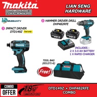 MAKITA DTD149Z + DHP482RFE COMBO