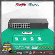 RG-ES116G-L 16-Port 10/100/1000 Mbps - Unmanaged Non-PoE Switches Ruijie Reyee !!