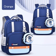 Balo học sinh tiểu học cho bé trai gái đi học cấp 1 màu pastel dễ thương kèm bóp viết mini BF18-212