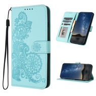 Samsung Galaxy M54 M34 M53 M33 A22 A32 A52 A52S A12 A51 A71 A50 A50S A30S A70 A21S A31 4G 5G Sunflower Luxury PU Leather Card Slots Holder Magnetic Flip Wallet Phone Case Cover