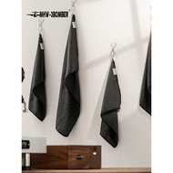 MHW-3BOMBER Bomber Barista Rag Italian Bar Towel with Hanging Ring Milk Foaming Cleaning Cloth