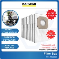 Karcher Filter Bag 10pcs | For T7/1 Classic & T8/1L | Durable Dust Bags | 6.904-084.0