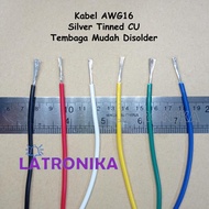 PROMO KABEL AWG16 SILVER TINNED CU PER METER 16AWG CABLE AWG 16 AWG PER M | READY