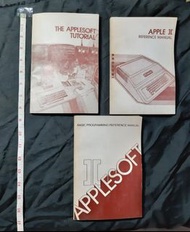 apple 2 蘋果電腦2代 the applesoft tutorial  懷舊電腦書 MAC APPLE