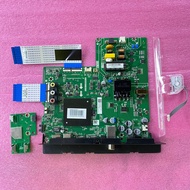 🔥USED🔥 ORIGINAL HISENSE LED TV 43A6000F MAIN BOARD WITH LVDS CABLE 3IN1 TP.MS6683T.PB753 43E5606EX R