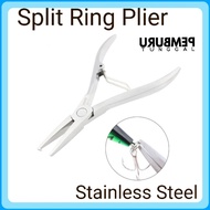 Stainless Steel Fishing Plier, Membuka Split Ring Gewang Pancing
